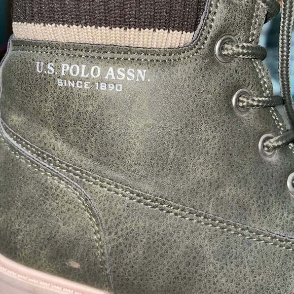 Polo Ralph Lauren Assassin Olive Boots - Picture 2 of 4